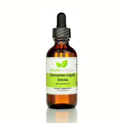 Whole Formulas Cinnamon Stevia, 2oz.
