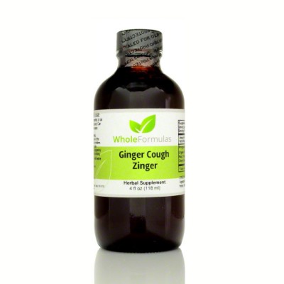 Whole Formulas Ginger Zinger Cough, 4 oz.