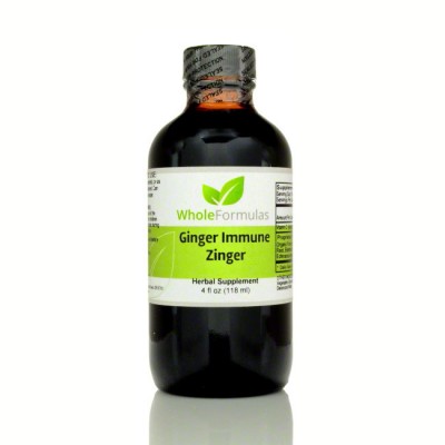 Whole Formulas Ginger Zinger Immune, 4 oz.