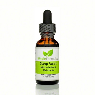 Whole Formulas SLEEP  w/ Valerian & Melatonin , 1 oz.
