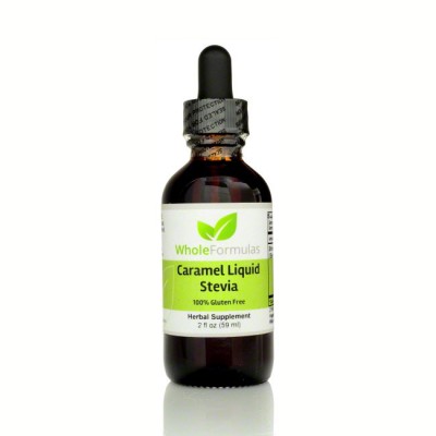 Whole Formulas Caramel Stevia, 2 oz.